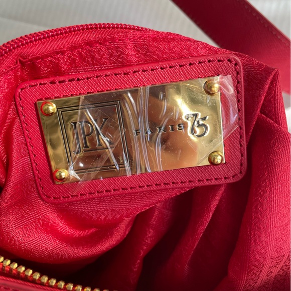JPK PARIS 75 red shoulder bag NWT - Picture 4 of 13